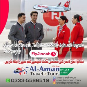 FlyJinnah Airlines Tickets